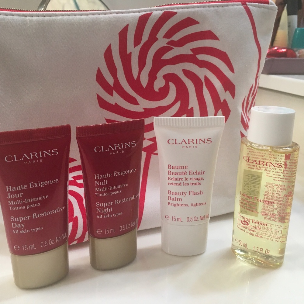 Clarins skincare———never been opened